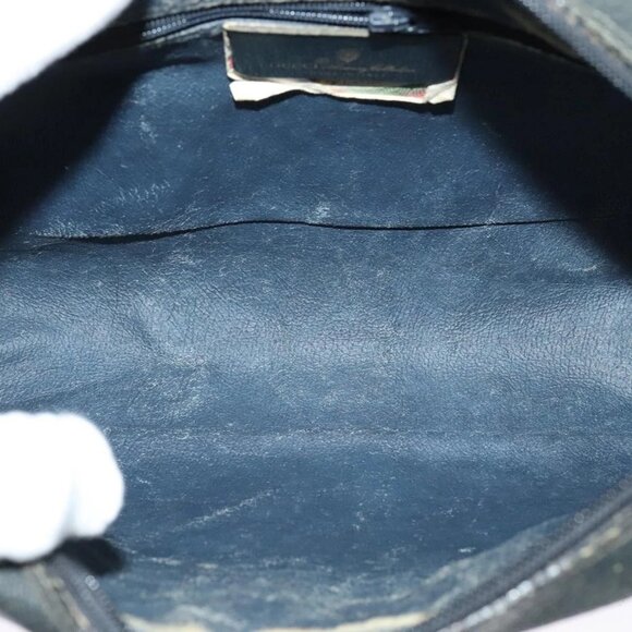 GUCCI GG Supreme Sherry Line Shoulder Bag PVC Navy Gold 98 02 005 Auth BA4122 - Picture 10 of 16